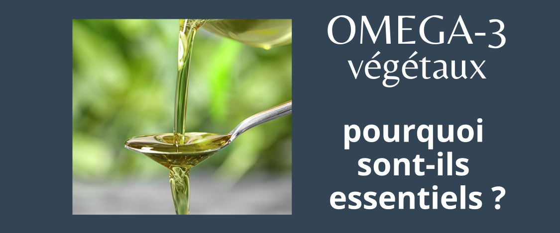 Les oméga-3 VEGETAUX sont essentiels, on vous dit pourquoi 